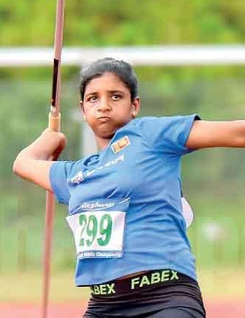 U16 girls athlete